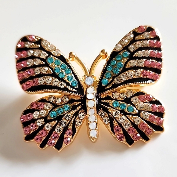 SPARKLE Sparkle Sparkle Butterfly Brooch - Picture 2 of 3